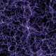The cosmic web, the largest model of what our universe looks like, forming a gravitational structure that could be held together by dark matter.